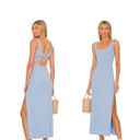 l*space Mara Midi Dress In Aura Light Sky Blue Photo 1