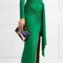 Alice + Olivia NWT  Green Maxi Dress Size 12 Photo 3