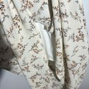 Sienna Sky NWT  Ivory Floral Ditzy Flutter Sleeve Midi Dress Women's L Photo 6