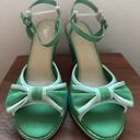 Nordstrom rsvp Designer Sandals BRAND NEW  sz 9,5 Grass Green Photo 2