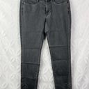 J.Jill  Petite Authentic Fit Snap Hem Slim Ankle Jeans NWT Size 2P Onyx Wash Photo 1