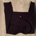 Lululemon Black  HR Align Crop 21” leggings Size 10 Photo 1