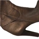 Via Spiga  Metallic Golden Brown Leather Knee Length Boot Photo 11