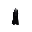 Vintage 90s black and rhinestone velvet overall dress Size 6 Photo 1