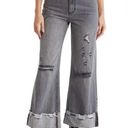 Alice + Olivia NEW  Amazing Distressed High Waist Raw Cuffed Boyfriend Jeans Photo 0