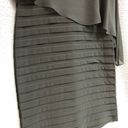 Scarlett Scarlet size 6 black sheath dress with layers of ruffles on skirt and chiffon Photo 8