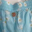 Simply Southern Light Blue Flower Print Ricrac Shorts Size XL NWT Photo 8