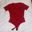 Boohoo Red Bodysuit Photo 2