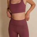 Girlfriend Collective NWT  Heat RIB Tommy Cropped Bra - red Photo 0