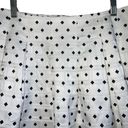 Banana Republic FINAL PRICE  White/Black Diamond Textured Mini Skirt NWOT 12 Photo 1