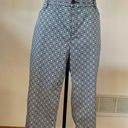 Krass&co Khakis &  womens geometric print Cropped pants size 16 Photo 0