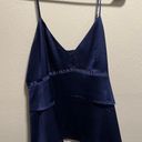 Banana Republic Flowy Tank Blouse Royal Blue Photo 0