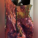 Hot & Delicious  one shoulder sequin mini dress Photo 4