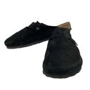 Birkenstock  Boston Black 41 Suede Slip On Clog unisex M 8/8.5- W 10/10.5 Photo 1