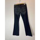 Paige  Laurel Canyon Boot Cut low Rise Jeans Flare Retro Y2K Style Size 29 Dark Photo 2