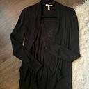 Aeropostale Large Black Semi Sheer Cardigan  Photo 1