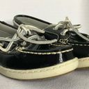 EastLand  Solid Black Womens Rosy Boat Shoes  Lace Up Leather Size 7M Photo 7