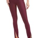 Bandier Lotus bra top and matching leggings in plum color both size small Photo 1