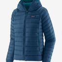 Patagonia Women's Down Sweater Hoody in Navy Photo 2