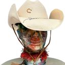 Charlie 1 Horse Tracy Lawrence Signed Cowboy Hat, Size Large Photo 8