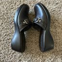 Tommy Hilfiger  Allison Brown Heeled Mule Clogs Size 9.5 Y2K Photo 5