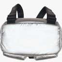 DKNY NWT Avis Backpack in Silver and Black Photo 6