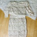 Purple Rain crotchet style boho / bohemian ivory color summer dress western Tan Size undefined Photo 10