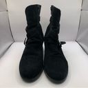 Anthropologie  Matisse Harper Black Suede Leather Ankle Boots Women’s 8M Bootie Photo 2