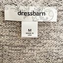 Dress Barn  Oatmeal Knit & Floral Pullover Top, M Photo 8