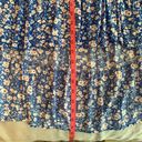 PRETTYGARDEN  Ditzy Blue Floral Skirt Midi Boho Elastic High Waist Skirt - XL Photo 8