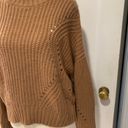 moon&madison  | burnt orange crop knit sweater Photo 4