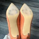 Journee Collection  ORANGE MAREK STILETTO PUMP HEELS IN FAUX SUEDE Sz 9 ⚫️ Photo 7