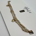 Style & Co  Bar, Disc & Bead Double-Row Ankle Bracelet in Gold-Tone NWT MSRP $25 Photo 3