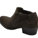 Earth Origins Christine Suede Bootie in Olive Khaki Size 8.5 NEW Photo 1