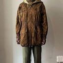 ESCADA Vintage Paisley Printed Parka Size L Photo 5