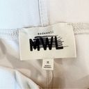 Madewell  Ponte Wide-Leg Pants Cream Size Medium Photo 7