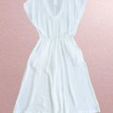 Saint Tropez West Vintage 80s-90s cotton blend crepe day dress Photo 2