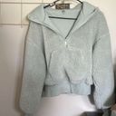 Alo Yoga Alo Streetside Half Zip Sweater - Mint - Size XS Photo 1