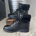 Bandolino  Lucia 3 Combat Boots, Black Photo 4