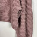 Free People  We The Free Ribbed Knit Cropped Turtleneck Robyn Pullover Sweater Photo 5