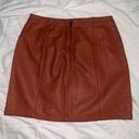 Forever 21 Leather Skirt Photo 1