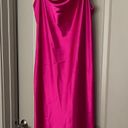 Bebe Hot Pink Slip Dress Photo 1