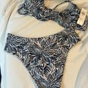 Abercrombie & Fitch Blue And White Bikini Photo 1