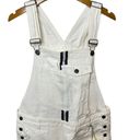 Hidden Jeans NWT  Dylan White Boyfriend Distressed Overalls Womens Medium Cotton Photo 8