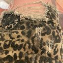 Buddy Love Cheetah Denim Shorts Photo 4