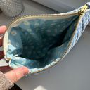 Handmade Quilted Makeup/Toiletry Bag Blue Photo 1