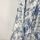 Boutique  Blue & White Tie Dye Wide Leg Pants S Photo 3