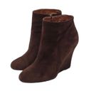 Sam Edelman Wilma Brown Suede Ankle Booties Photo 4