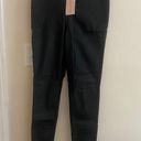 Missguided Black Leather Pants Photo 0