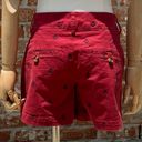 Jones New York NWT  red chino cargo shorts with embroidered anchors / 2 Photo 6